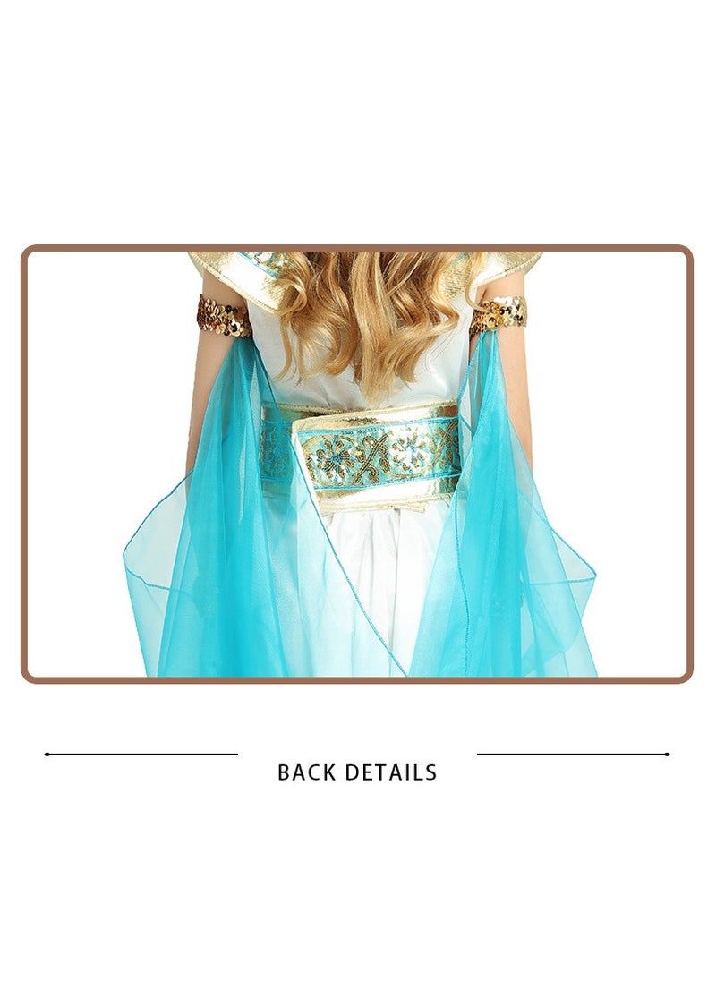 Al Aoyama Al Aoyama Egyptian Queen Costume Purim Girls Masquerade Cosplay Children's Clothes  - Image 5