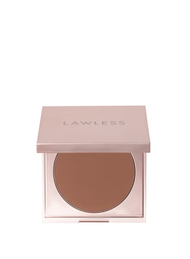LAWLESS BEAUTY Skin-Smoothing Talc-Free Perfecting Powder - Deep - Image 1