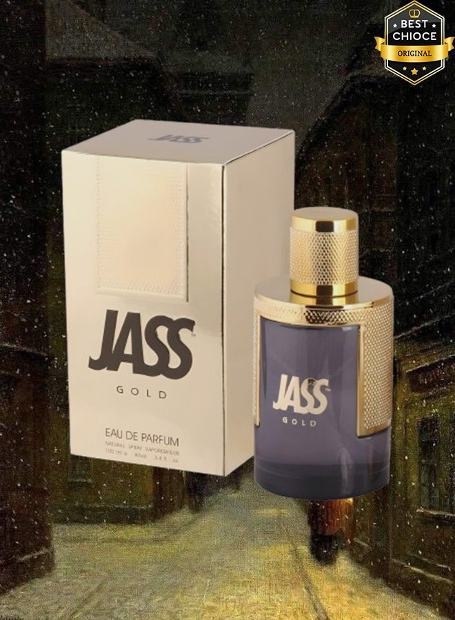 Jassy 2 Pieces Jass Gold Perfume 100ml EDP - Image 2