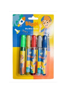 Blippi Glue Glitter 10g 5pc in Blister Card 