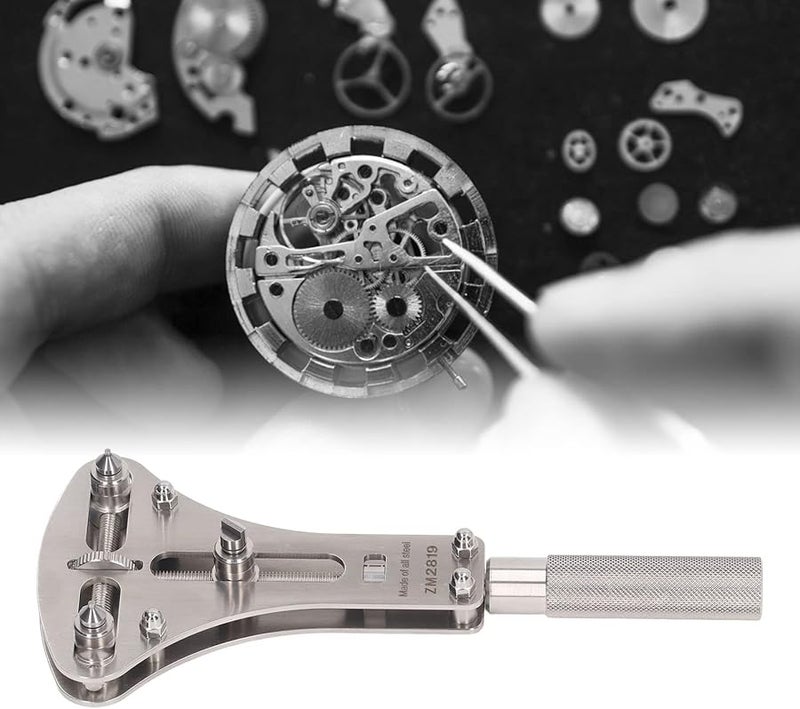 Stainless Steel Watch Repair Tool Kit With 3 Point Opener And Battery Screwdriver - Image 5