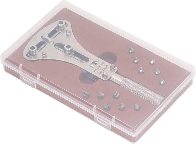 Stainless Steel Watch Repair Tool Kit With 3 Point Opener And Battery Screwdriver - Image 3