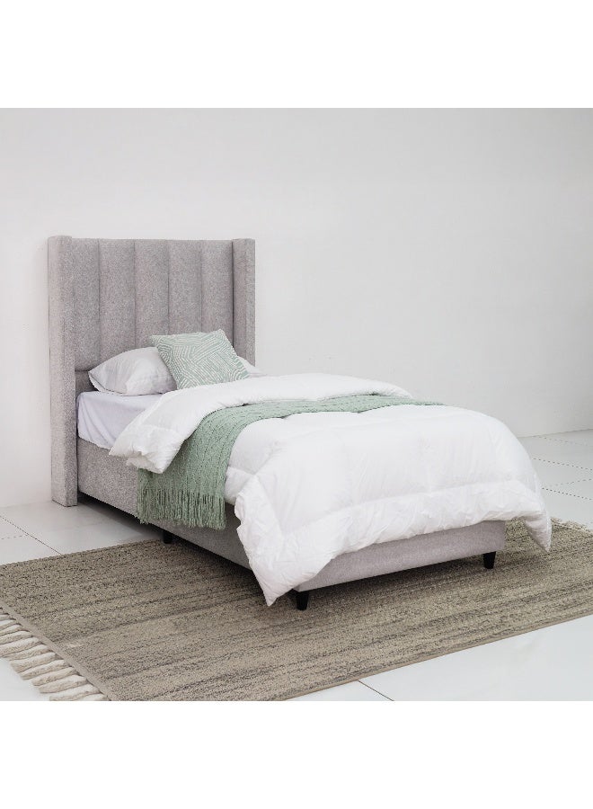 Home Box Upholstered Single Headboard - Grey for Kids - Image 4