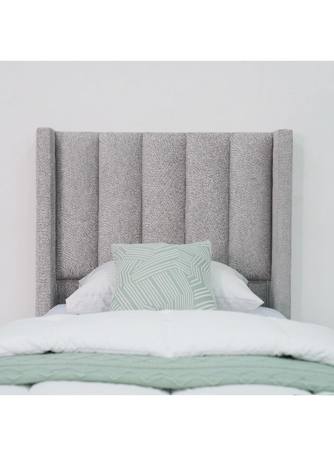 Home Box Upholstered Single Headboard - Grey for Kids - Image 2