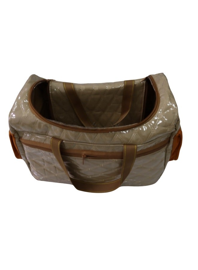 SMART HOME Waterproof Inner and Outer Layer Camping Travel Picnic Bag Zipper Large Size 50*30*30cm Thai Canvas - Image 3