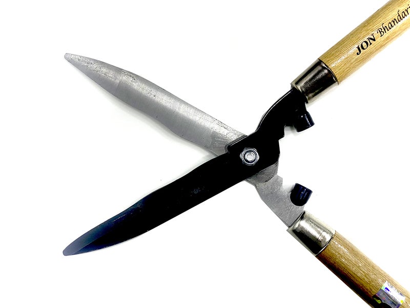 Jon Bhandari Tools 20 inch Wooden Handle Hedge Shears – Heavy Duty Garden Cutter & Pruning Shears | Bush, Shrub & Hedge Trimmer - Image 3
