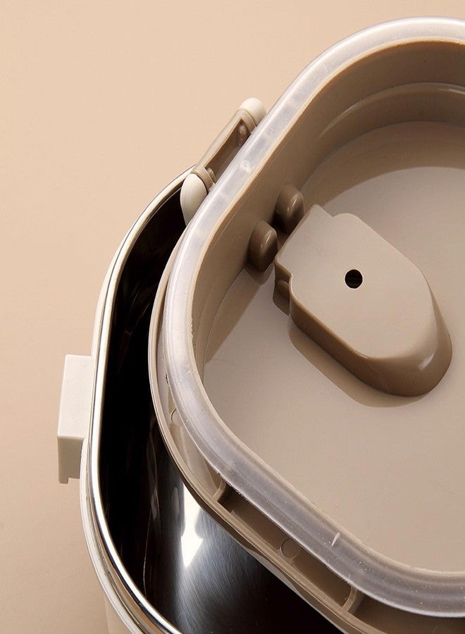 ZJchao Insulated Food Container, Thermal Lunch Box, Insulated Lunch Box, 304 Stainless Steel Leakproof Design with Spoon for School, Office, or Picnics (1 Tier) - Image 2