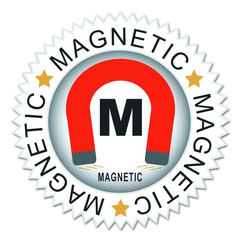 C-Line Magnetic Name Badge Holder Kit, Horizontal, 4w X 3h, Clear, 20/Box - Image 4