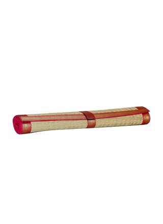 KALA DARSHAN CRAFTS BAZAAR Eco Friendly Organic Natural Korai River Grass Floor Mat YogaGardernPicnicSleeping Border Red Color 2X6fit - pzsku/Z25060C02D672F612FDBBZ/45/1746563172/bf4328ca-5a6a-4568-bfc1-80b031b28fb6