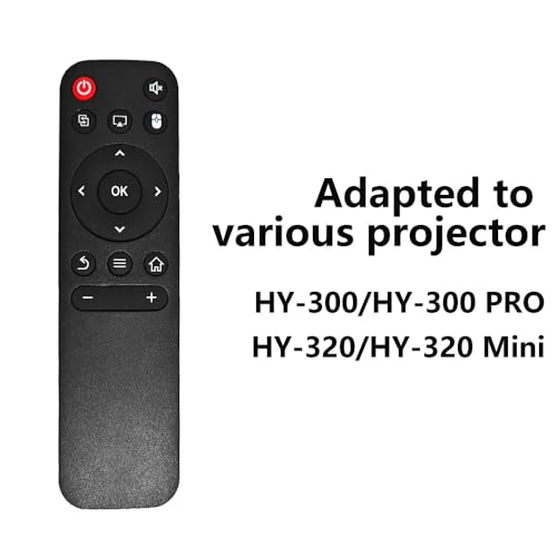 Joelrise Original Replacement Remote Control for HY320/300Pro Projector & Gimbal 3/5 - Universal Compatible with Magcubic/Xgody/Aubor/Maypug/HIPPUS/Mentech/LYNCAST Projectors, Infrared IR Remote with Buttons - Image 4