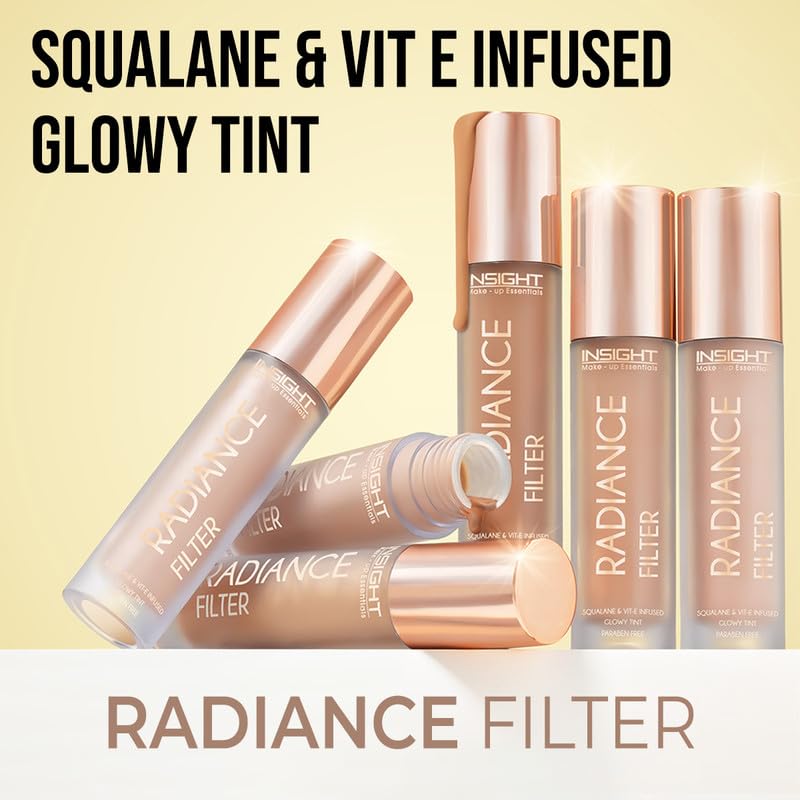 Insight Insight Cosmetics Radiance Filter Liquid Highlighter With Radiance Finish Waterproof Easily Blendable Illuminator For Face Makeup 11gmFD40Tan - Image 3