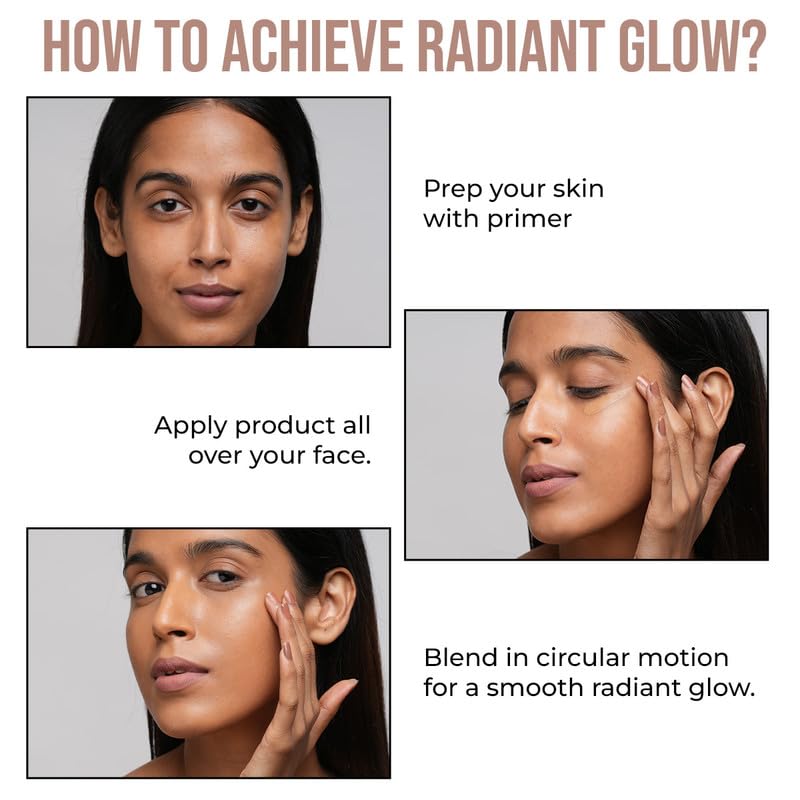 Insight Insight Cosmetics Radiance Filter Liquid Highlighter With Radiance Finish Waterproof Easily Blendable Illuminator For Face Makeup 11gmFD40Tan - Image 4