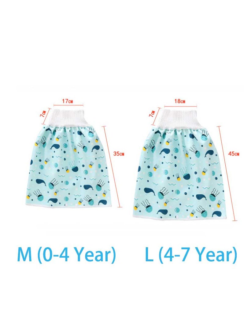Generic Toddler Training Waterproof Diaper Skirt For Baby  - Image 2