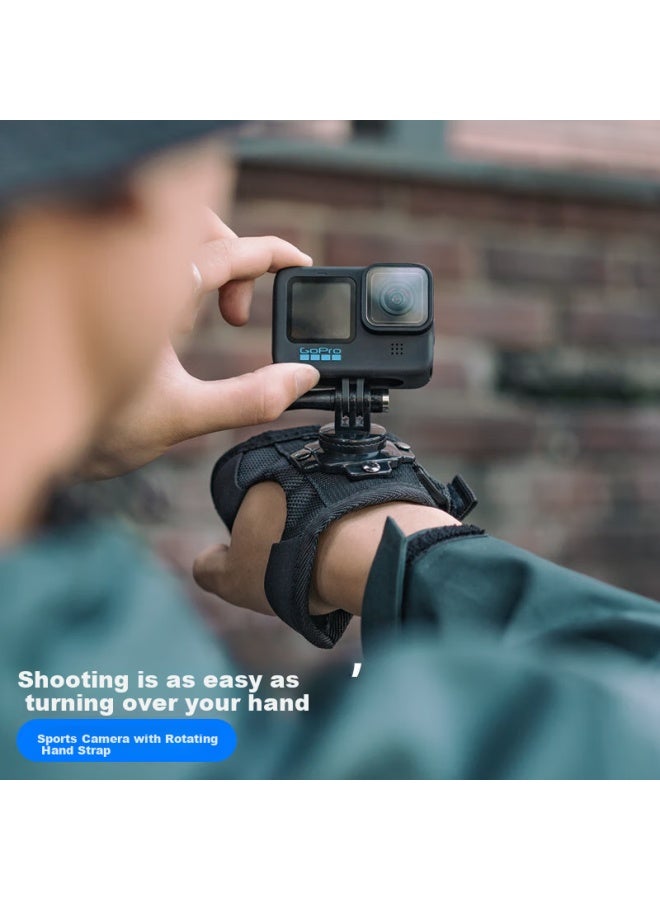 Surewo Hand Strap Mount Compatible With Dji, Gopro, Insta360, And Other Action Cameras - Image 1