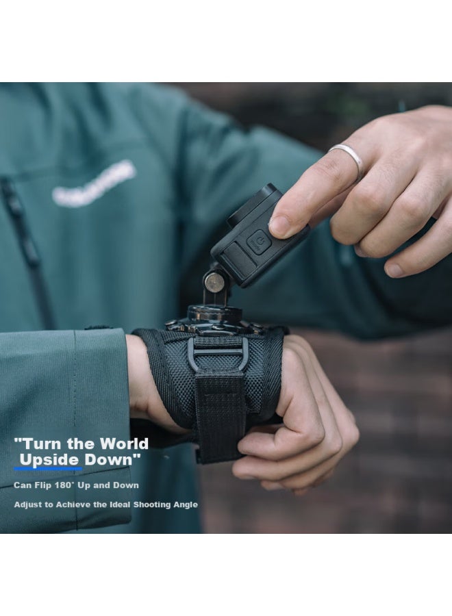 Surewo Hand Strap Mount Compatible With Dji, Gopro, Insta360, And Other Action Cameras - Image 3