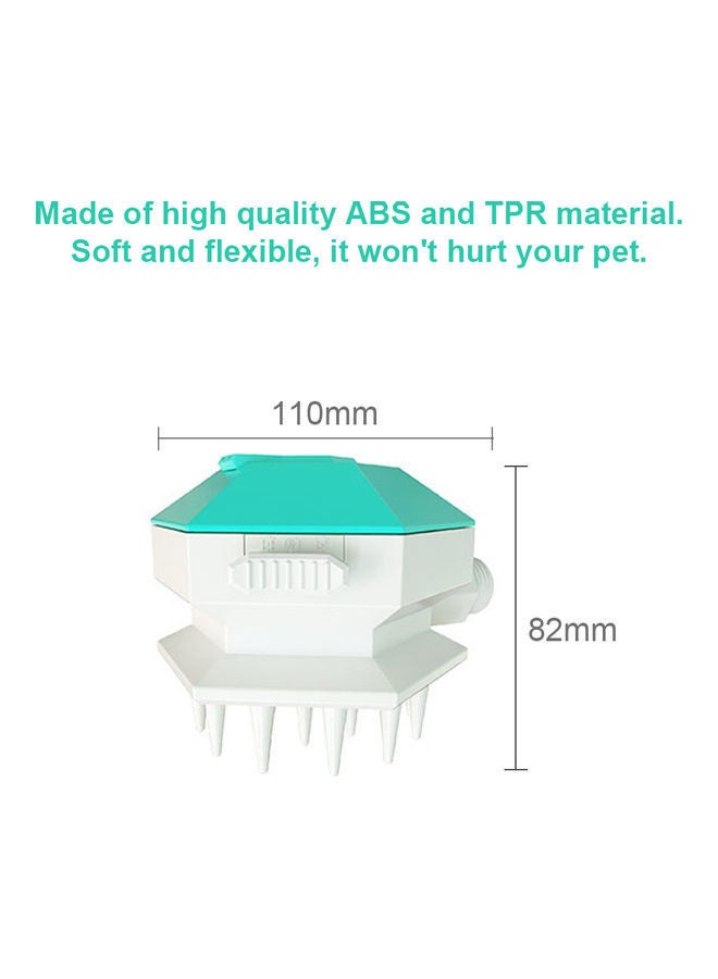 نيبمينينت بخاخ استحمام للحيوانات الأليفة مع فرشاة أزرق 11.30 x 8.50 10.00سم - Image 4