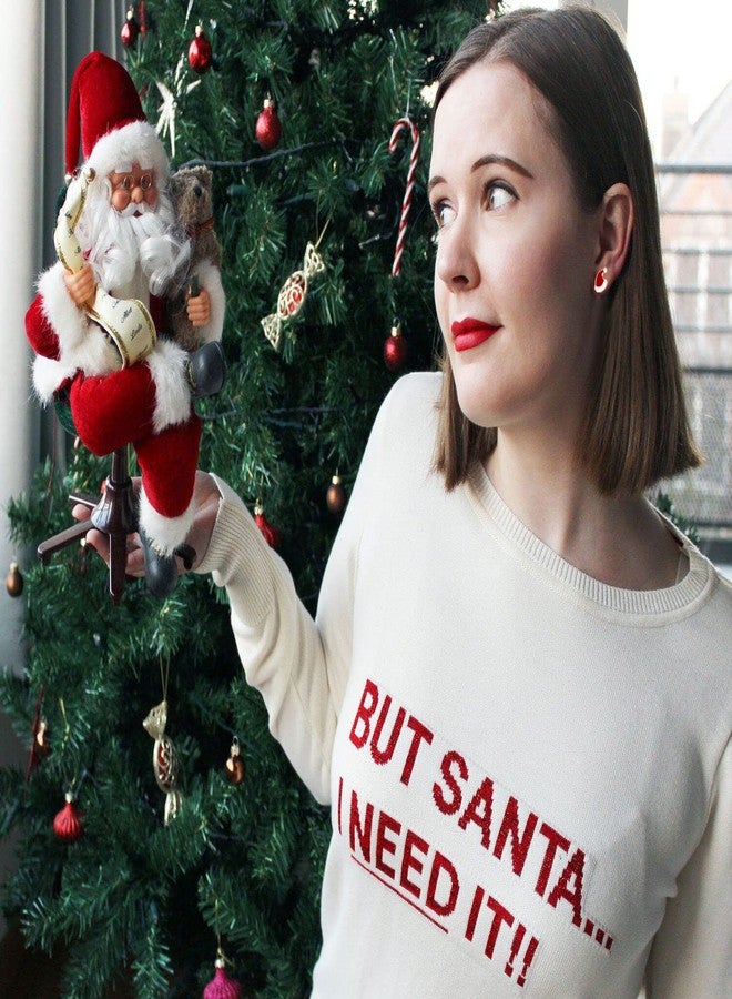 CEALXHENY 15Pairs Christmas Stud Earrings for Women Holiday Reindeer Snowflake Bell Earrings Xmas Tree Candy Cane Hat Post Earring Set Festive Christmas Jewelry Set Gifts (15 Pairs Xmas Studs) - Image 2