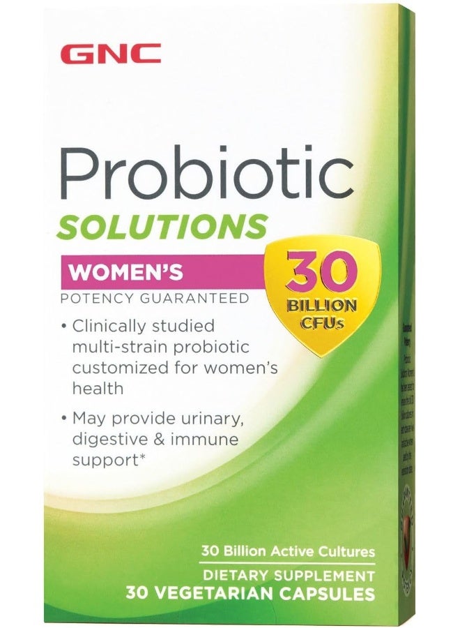 GNC Probiotic Solutions Womens -30 Billion Cfu'S - Image 1