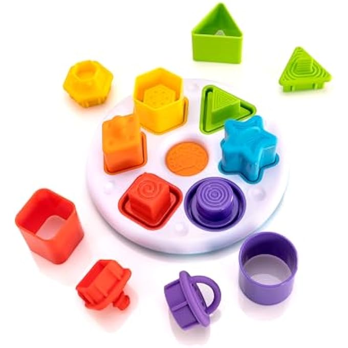 PLUGZY - SENSORY TOYS FOR INFANTS, INFANT DEVELOPMENT & EARLY LEARNING, EARLY LEARNING BABY TOY WITH BRIGHT COLORS AGES 1+ - Image 2