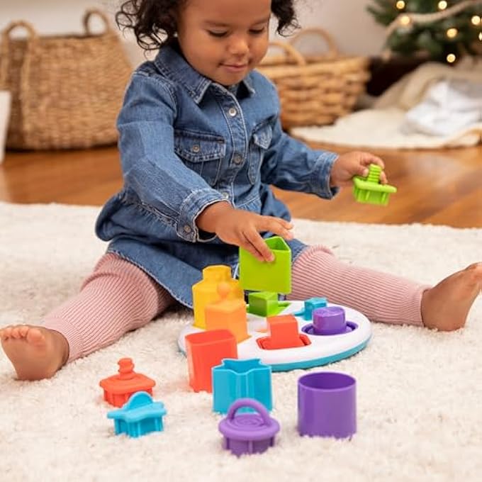 PLUGZY - SENSORY TOYS FOR INFANTS, INFANT DEVELOPMENT & EARLY LEARNING, EARLY LEARNING BABY TOY WITH BRIGHT COLORS AGES 1+ - Image 3