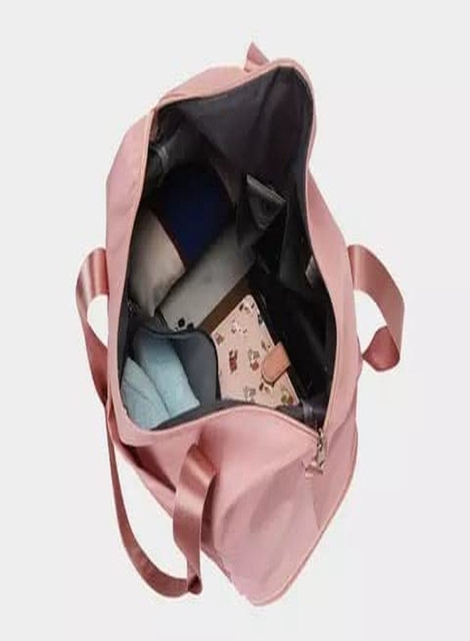 LNT Large Capacity Folding Travel Bag Travel Lightweight Waterproof Carry on Luggage Bags Fixed Strap Dry and Wet Separation Foldable Travel Duffel Bag for Weekender Overnight (Multicolor Random) - Image 4