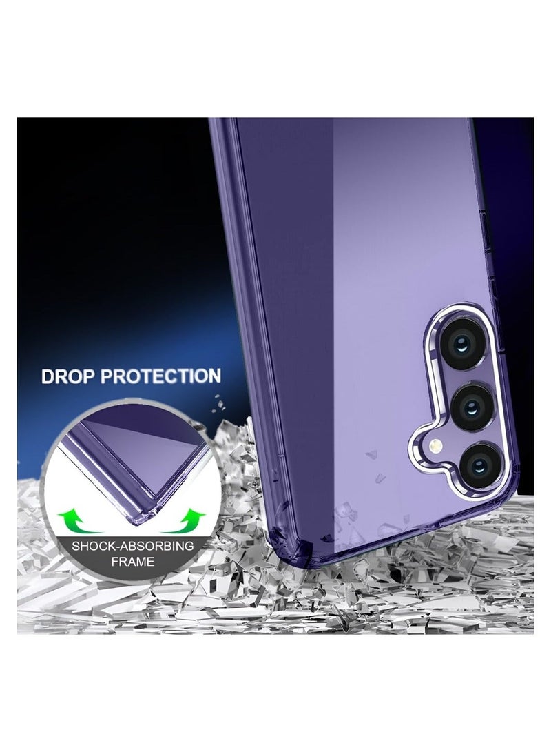 PRIMEEIGHT Transparent Crystal Clear Samsung S24 PLUS Case ANTI YELLOW Shockproof Curved Edges And HD Clear Anti Scratch S24 PLUS - Image 3