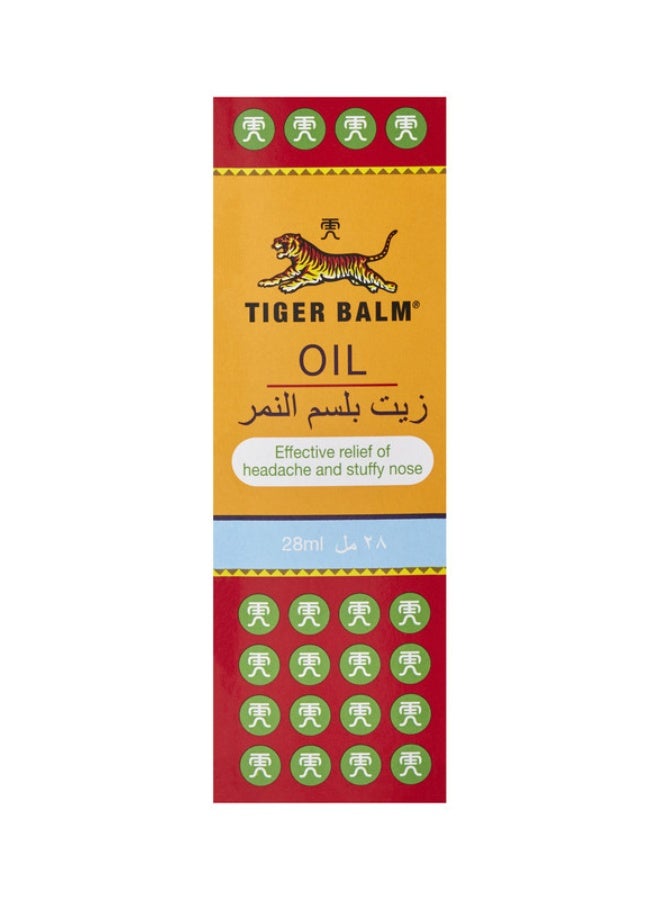TIGER Balm Oil | Fast and Effective Relief Of Headache, Stuffy Nose, Sprains and Rheumatic Pain | Concentrated Formula Of Natural Herbal Ingredients | 28ml - Image 2
