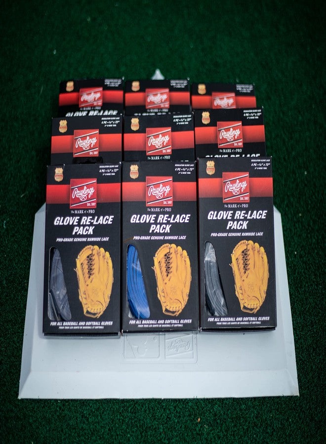 Rawlings | Glove Re-Lace Pack | Baseball/Softball | Standard 3/16" X 72" Laces with Tool | Red - Image 5