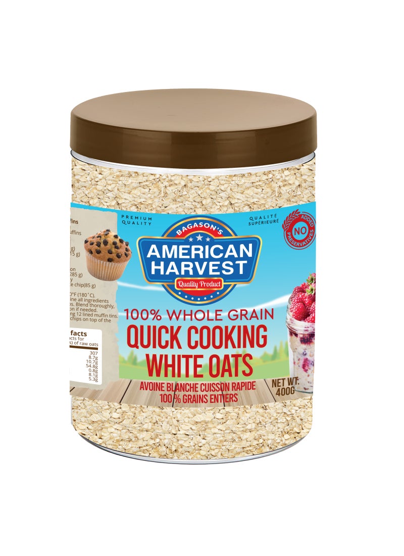 American Harvest شوفان أبيض سريع الأصلي في جرة - Image 1