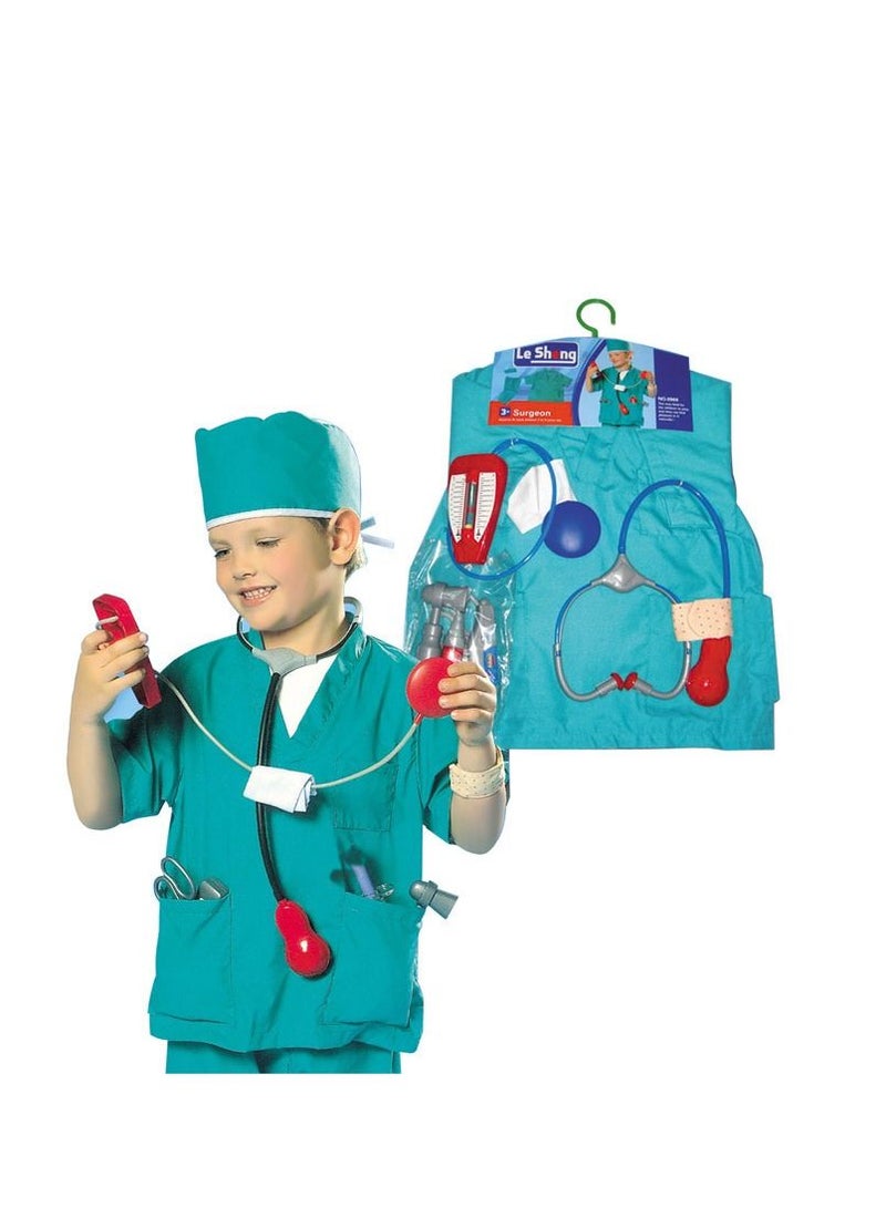 ميكسد طقم زي تنكري للعب دور الطبيب مع الإكسسوارات - Image 3