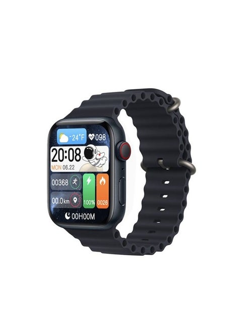 WISME WS X11 Smartwatch for Men with 7 in 1 Fitness Tracker Heart Rate & SpO2 Monitor AMOLED Display Voice Assistant Sleep Step Tracker Long Battery Life IP67 Waterproof Smart Watch Android  iOS Compatible