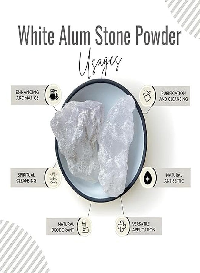 Valuableplus® Organic Phitkari White Pure Alum powder for Face 100Gm - Image 3