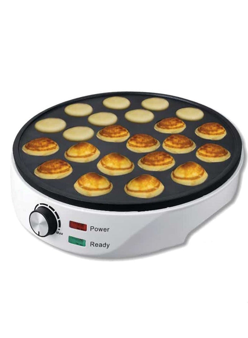 REFURA 22 Piece Mini Pancake Maker 1000W | Non Stick Surface | Overheat Protection |  RE-909 - Image 2
