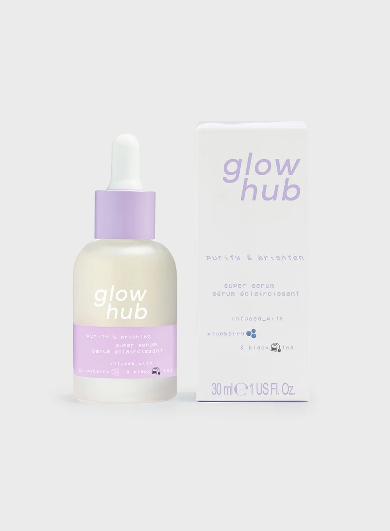 glow hub Travel Size Purify & Brighten Super Serum