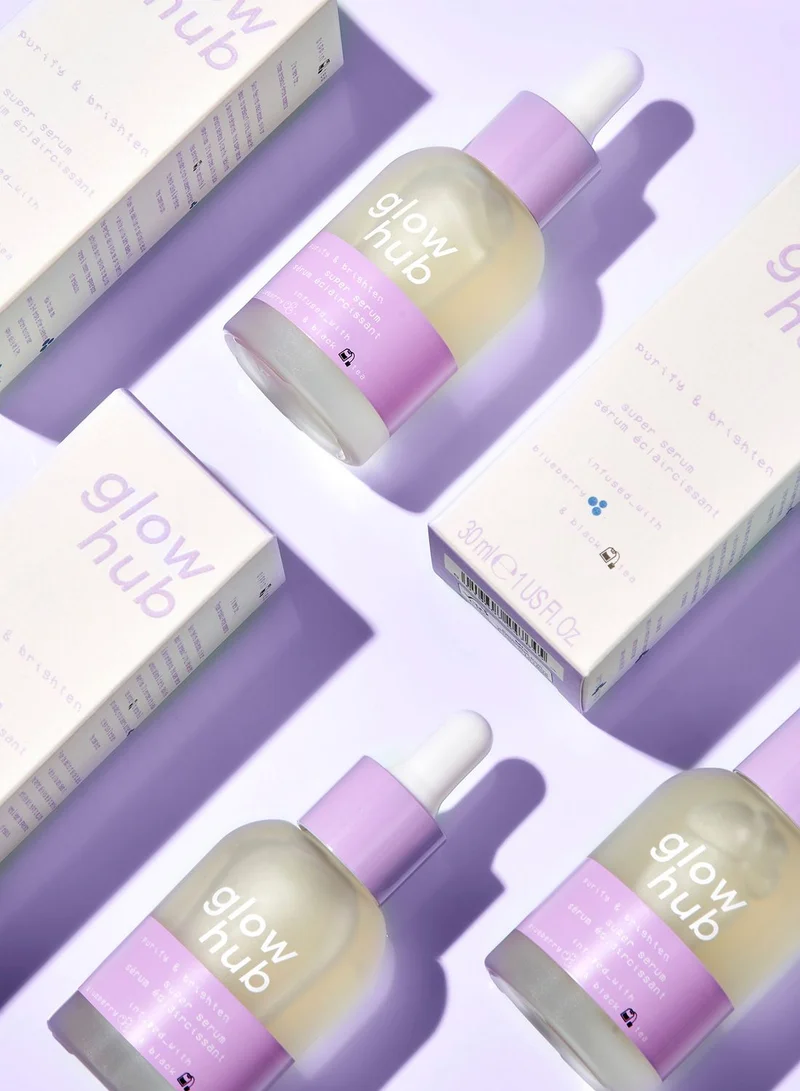 glow hub Travel Size Purify & Brighten Super Serum