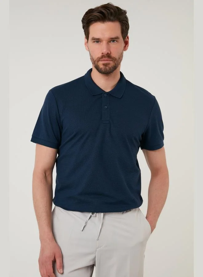 Buratti  Buratti Regular Fit Cotton Button-Down Polo Collar T-Shirt Men's POLO COLLAR T-SHIRT 5902326 for Men | Best Price UAE