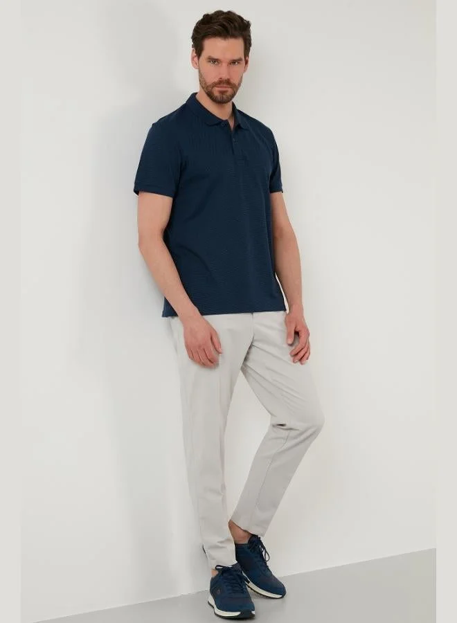 Buratti  Buratti Regular Fit Cotton Button-Down Polo Collar T-Shirt Men's POLO COLLAR T-SHIRT 5902326 for Men | Best Price UAE