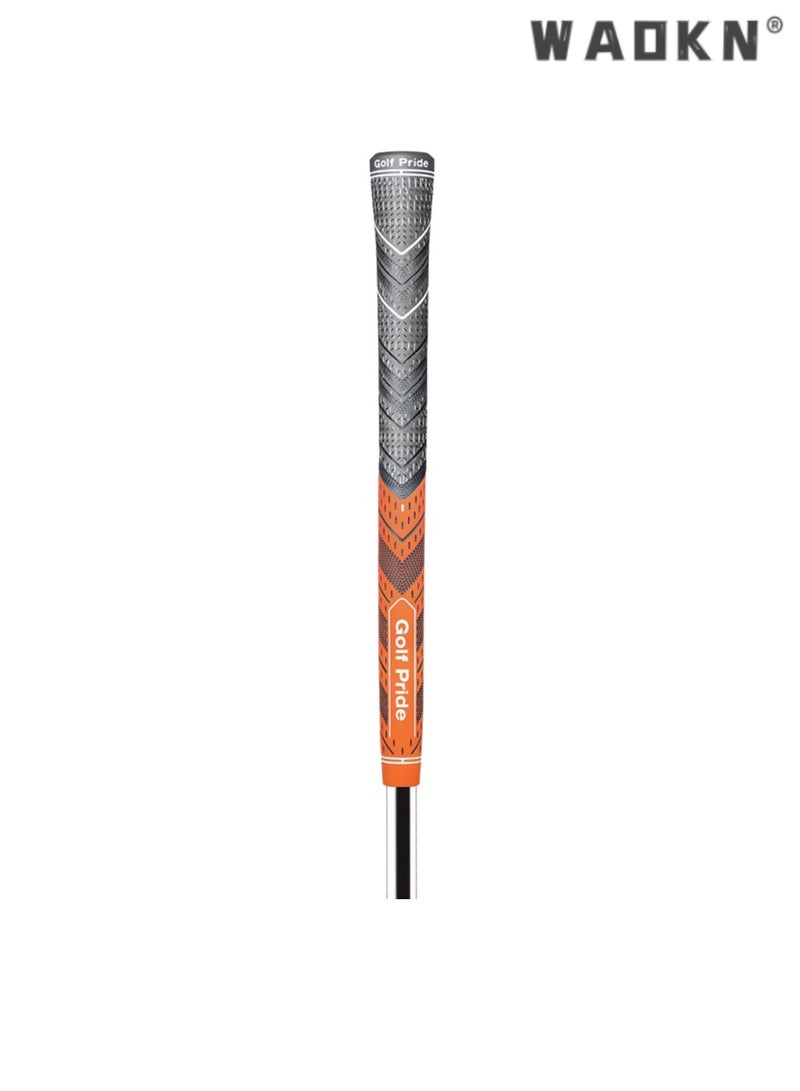 WAOKN Orange Cotton-Line Rubber Golf Grip, Standard Size, Ergonomic Design for Enhanced Comfort and Control, Ideal for All Skill Levels, Durable and High-Performance Material, Perfect for Golf Enthusiasts  - Image 1