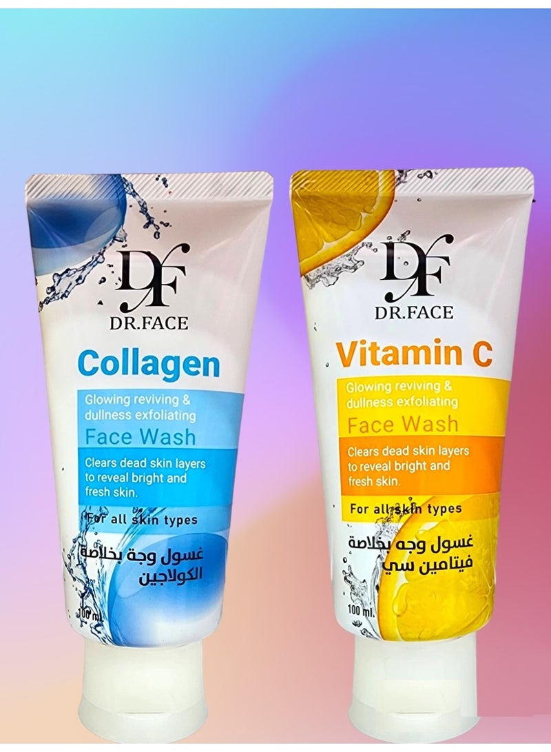 غسول وجة تايلاندي   بخلاصة فيتامين سي و بخلاصة الكولاجين مصمم خصيصاً لتوفير تنظيف عميق للبشرة يعمل على القضاء تماماً على بقايا إنسداد المسام  ويجعل بشرتك ناعمة ومشرقة وصافية ورطبة ومنتعشة 100 مل