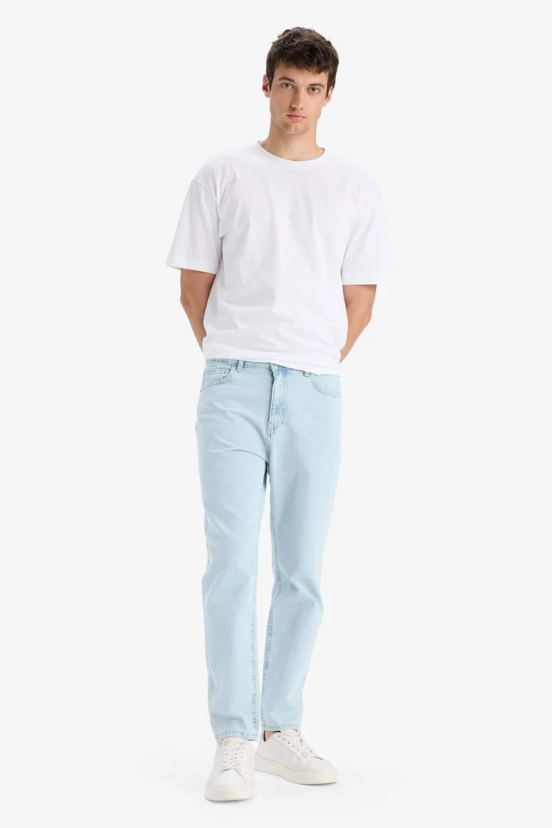 DeFacto Cotton 90's Slim Fit High Waist Skinny Leg Jeans
