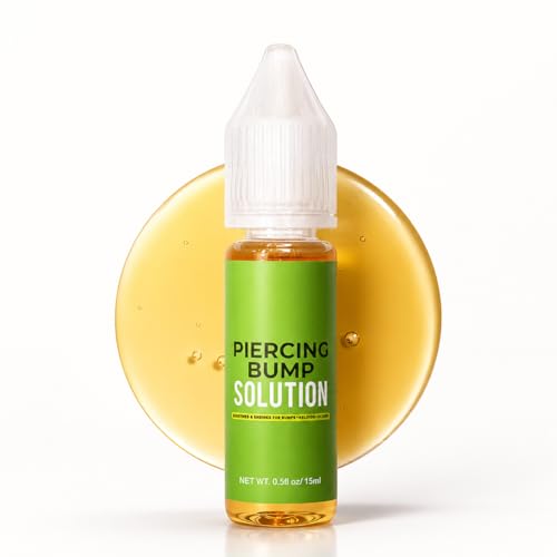 Tobcharm Piercing Bump Solution – Piercing Bump for Ear, Nose & Body – Soothes Keloid Bumps, Reduces Redness & Irritation, Promotes Healing – 15ml - Image 1