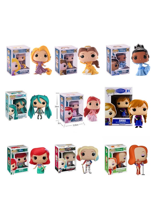 Generic FUNKO POP Beauty And Beast Black Widow Clown Princess Movie Blind Box Doll Hand Wholesale-Color:Fred 33#(color Box + Blister)  - Image 2