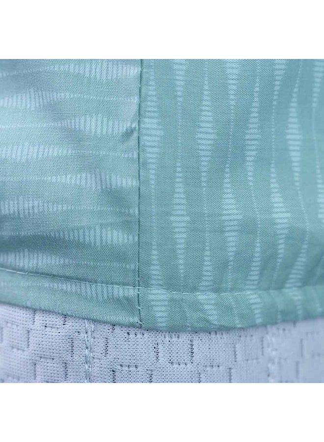 DANUBE HOME Danube Home Bliss 6 Piece King Comforter Set 240x260 cm Green | Cotton /Viscos -180 Thread Count Breathable Bedding Sheet And Pillow Cases For Bedroom  - Image 5