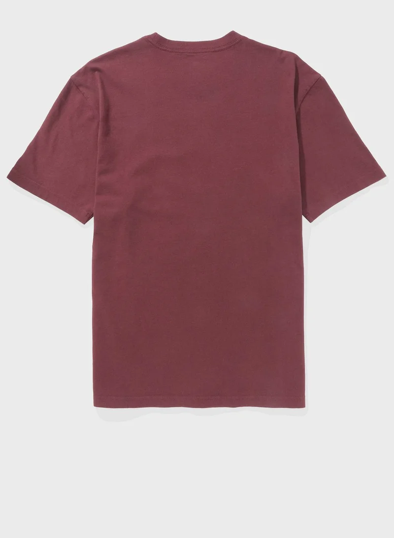 American Eagle Logo Crew Neck T-Shirt