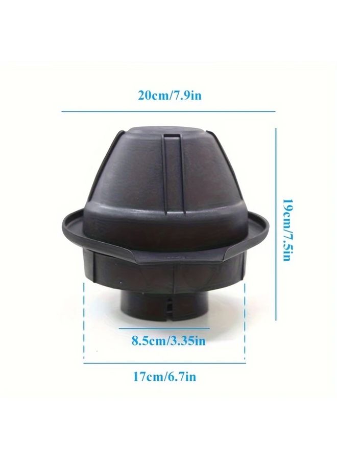 Universal Car Snorkel Head Replacement 85MM 3 4IN Air Intake Inlet Mushroom Design - Image 5