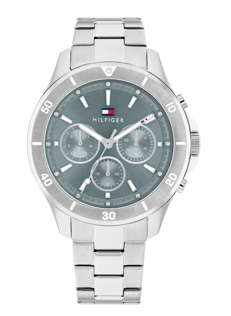 TOMMY HILFIGER Stainless steel quartz watch with day-date