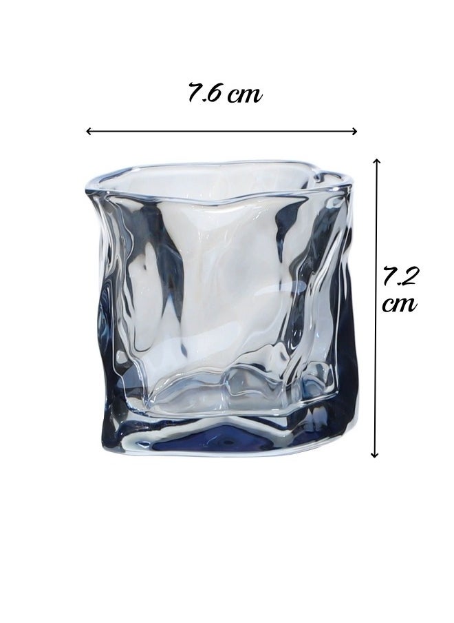 2 Pcs Thick Twisted Tumbler Glass,Elegant Irregular Glass Cups,Creative Glass Beer Glass,Crystal Old Fashioned Glasses For Cool Water,Milk,Coffee,Whiskeyfor Home, Bar, And Parties(Grey) - pzsku/Z2507BB97E8111C303CDEZ/45/1741162355/9e7ed6b5-d6a6-4028-b212-c4869f2a324d