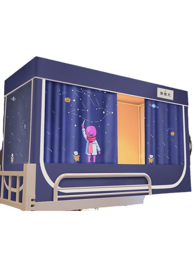 Bluejw 2023 New B20S High Definition Digital Printing Layer Double Thick Student Dormitory Encryption Mosquito Net Shading Solid Color - Image 3