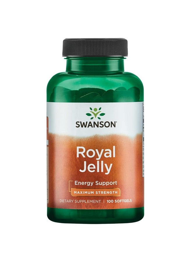 SWANSON جل الملكي من سوانسون يعادل 1000 ملليجرام 100 كبسولة - Image 1