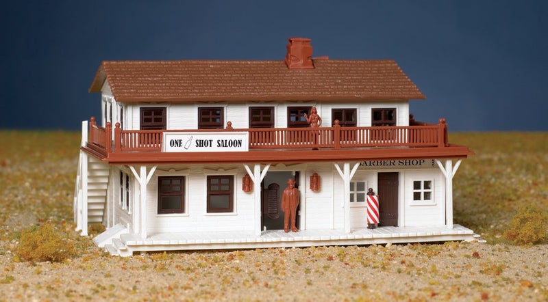 Bachmann Industries Saloon and Barber Shop Set, HO Scale - Image 3